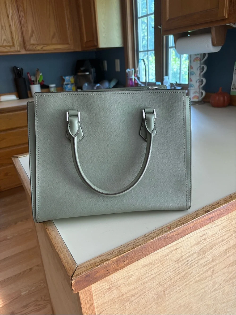 Michael Kors structured satchel
